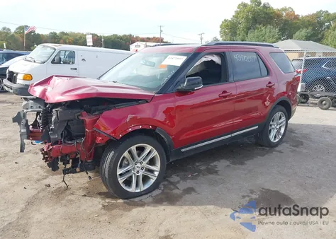 2017 Ford Explorer Xlt z USA, uszkodzony, nr VIN 1FM5K8D85HGD16166